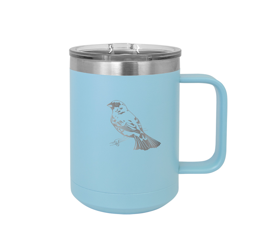 Insulated Stainless Steel Mug - Bird Designs