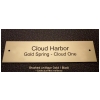2 x 8 Plastic Engraved Sign
