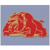 Bulldog Plastic Sign