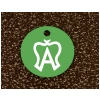 Circle Key Tag w/ Horse Breed Logo