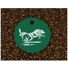 Circle Key Tag w/ Wildlife Design Two