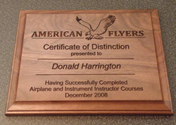 Laser Engraved Walnut Plaque