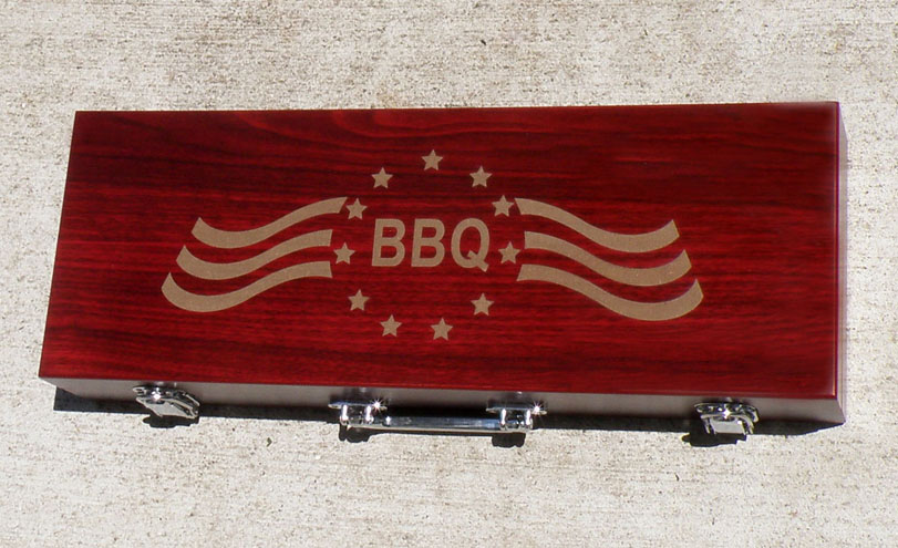 Rosewood BBQ Gift Set with Patriotic Design