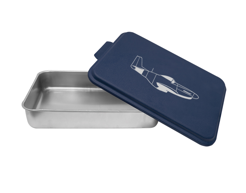 Custom cake pan with your choice of military aircraft design and personalized text. Pilot Cake Pan