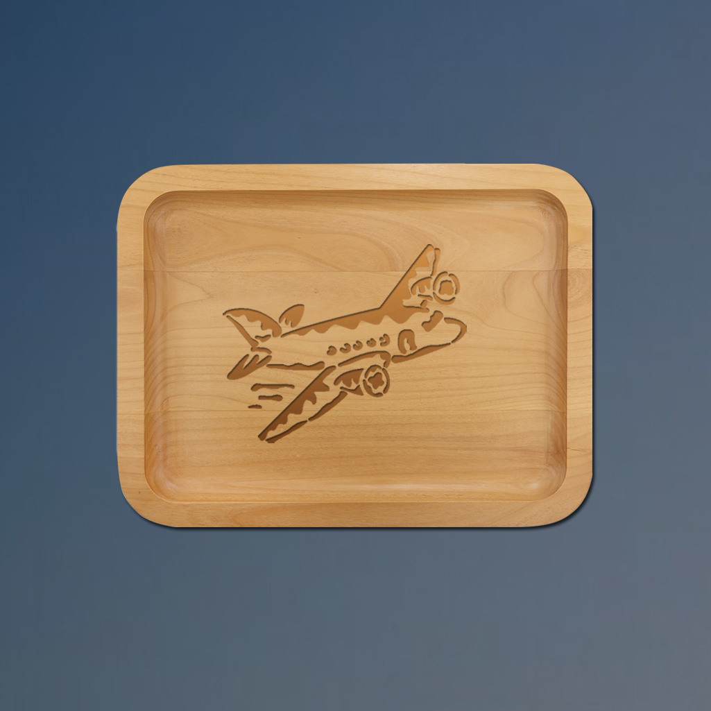 Alder Wood Airplane Tray | 85+ Airplane Designs
