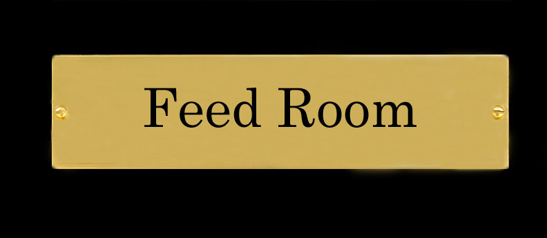 Engraved brass horse Stall nameplate. Comes with either an traditional end or rounded end. Makes a great promotional item.