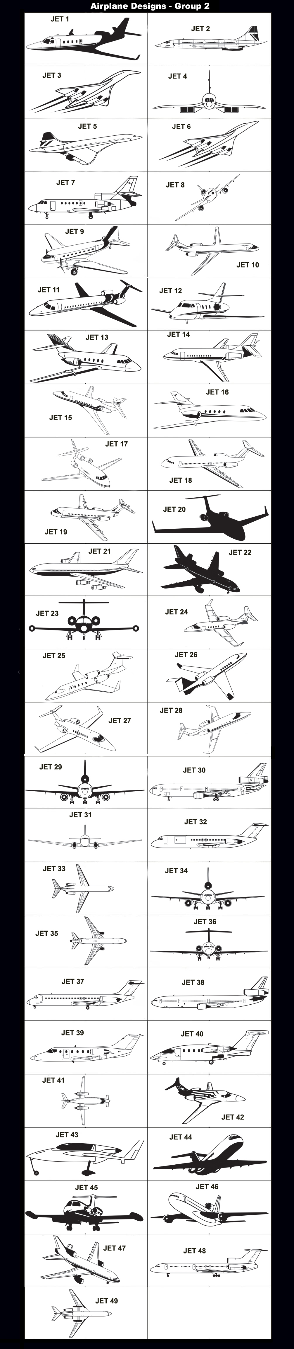 DC-3 Jet, DC-8 Jet, MD-11 Jet, Mitsubishi, Piaggio Jet, Pilot License, Pilot, Tupolev Jet, Jet