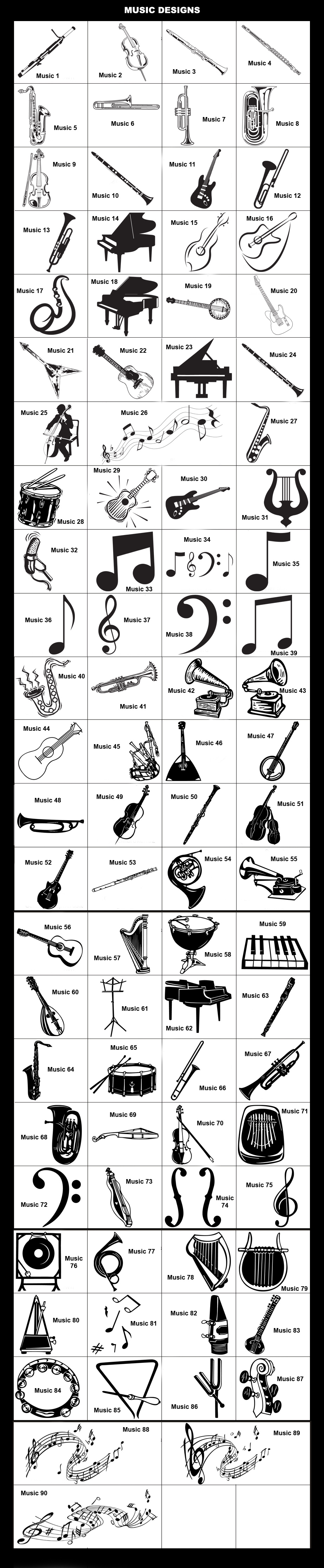 Record Player, Phonograph, Music, Harp, Music Note, Musical Instruments
