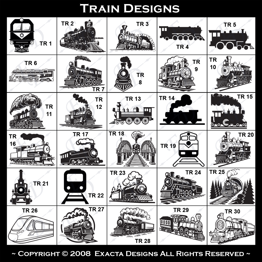 Train Tracks, Railroad Station, Train & Trees, Boxcar, Open-Top Hopper