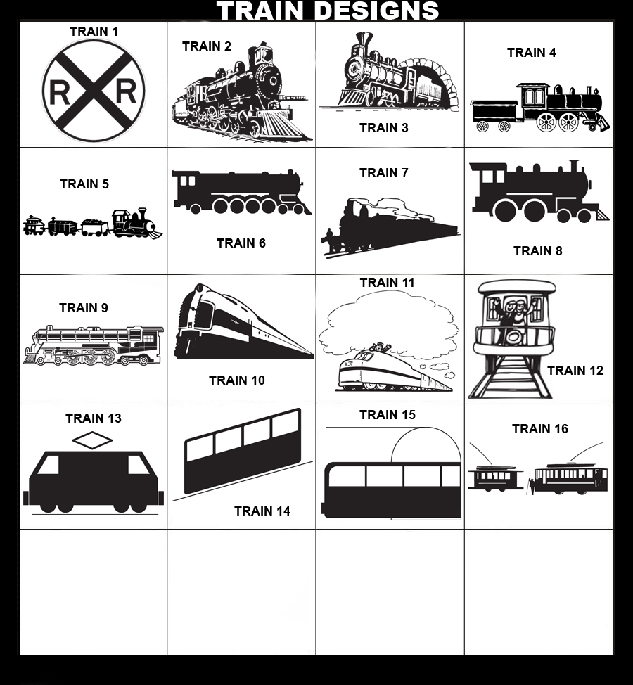 Train Cutting Board, Train, Trains, Passenger Car, Railroad Crossing, Engine, Cable Car
