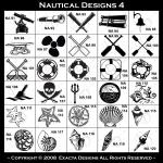 Boat Oar, Compass Rose, Navigation, Boat Paddle, Ship's Anchor, Ship Bell