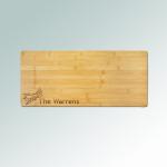 Custom engraved bamboo airplane charcuterie board with your choice of airplane design and personalized text. 85+ airplane designs to choose from.