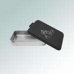 Personalized aluminum bird cake pan with engraved bird design and custom text. 100+ bird design to choose from.