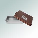 Custom train cake pan with your choice of train design and personalized text. 85+ train designs to choose from.