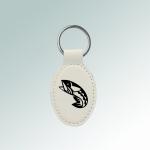 Personalized leatherette marine life key chain with your choice of engraved marine life design and text. 100+ marine life designs to choose from.
