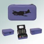 Personalized military aircraft jewelry box with your choice of military aircraft design & engraved text. 55+ military aircraft designs to choose from.