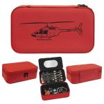Personalized helicopter jewelry box with your choice of helicopter design and custom engraved text. 50+ helicopter designs to choose from.