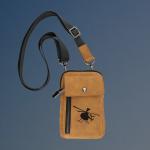 Personalized crossbody helicopter bag with your choice of helicopter design and custom engraved text.