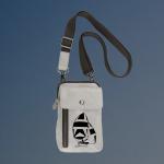 Personalized crossbody sailboat bag with your choice of sailboat design and custom engraved text.