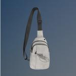 Custom engraved explorer boat crossbody bag with your choice of boat design and personalized text.