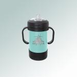 Custom engraved stainless steel helicopter sippy cup with your choice of helicopter design and personalized text. 50+ helicopter designs to choose from.
