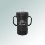 Personalized stainless steel boat sippy cup with your choice of boat design and custom engraved text. 50+ boat designs to choose from.