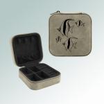 Leatherette marine life travel jewelry box with your choice of marine life design and personalized engraved text. 100+ marine life designs to choose from.