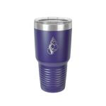 Personalized vacuum insulated 30 oz tumbler with your choice of nautical design and custom engraved text. Nautical Mug
